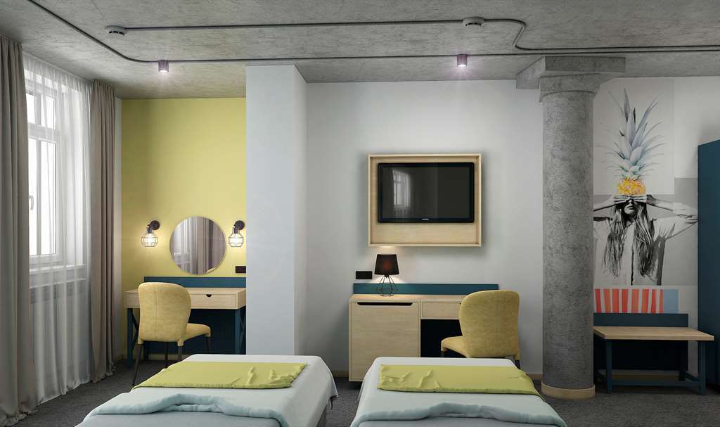 Jam Hotel Hnatyuka リヴィウ 部屋 写真